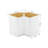 Furinno Shaker EZ Reach Base Corner Diagonal Kitchen Cabinet, Ready to Assemble, 24 D x 33 W x 34.5 H, White
