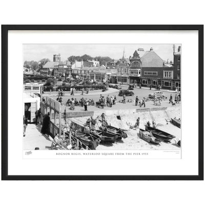 Bognor Regis, Waterloo Square From The Pier 1955 by Francis Frith - Single Picture Frame Print