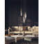 Luminaire suspendu double DEL Adel-105505178