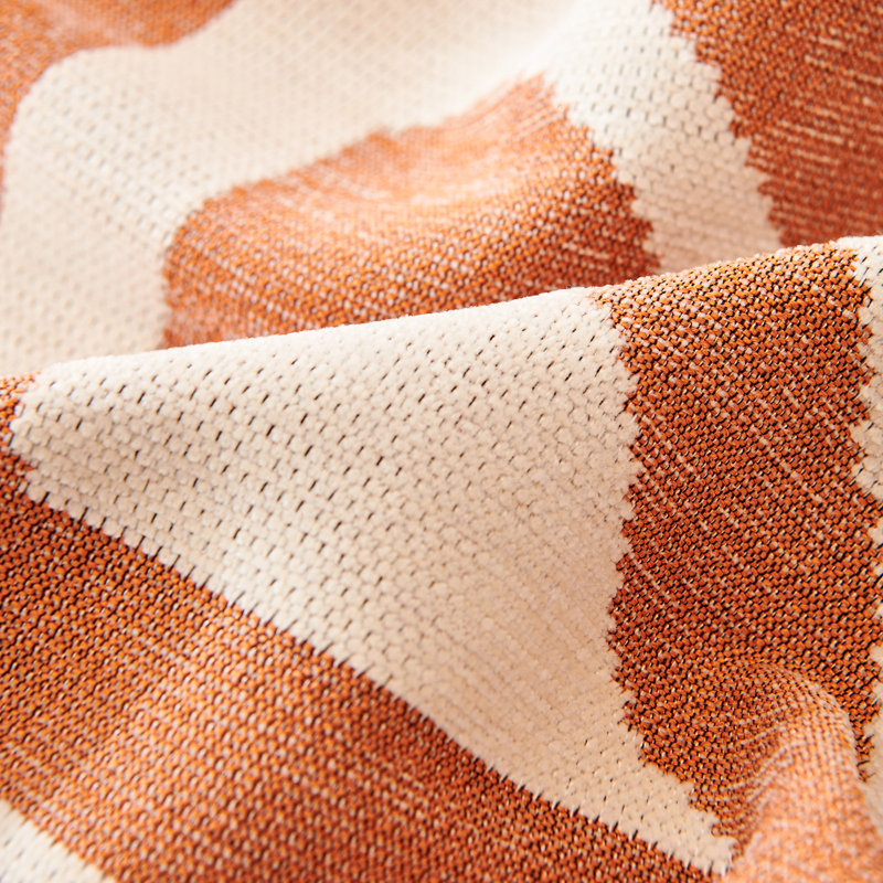Housse pour canapé modulaire Boho Chenille, Orange, H 71 po x l 118 po x P 0,1 po
