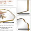 Miroir de salle de bain Modern Cadre en acier inoxydable-436629824-440042843