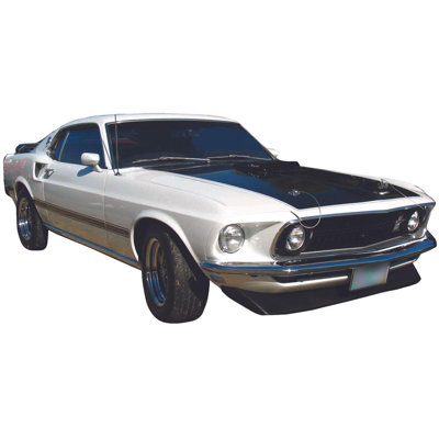 Décalcomanie murale affiche mustang fastback