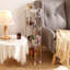 Chariot de rangement à roulettes à plusieurs niveaux avec roulettes - Organisateur utilitaire en plastique à 4 niveaux pour salle de bain, cuisine, chambre à coucher, bureau, garde-manger ou buanderie, transparent-93655898-93655900