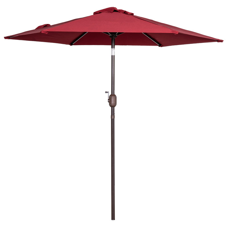 Parasol de marché 7,2 pi Seegmiller, Rouge