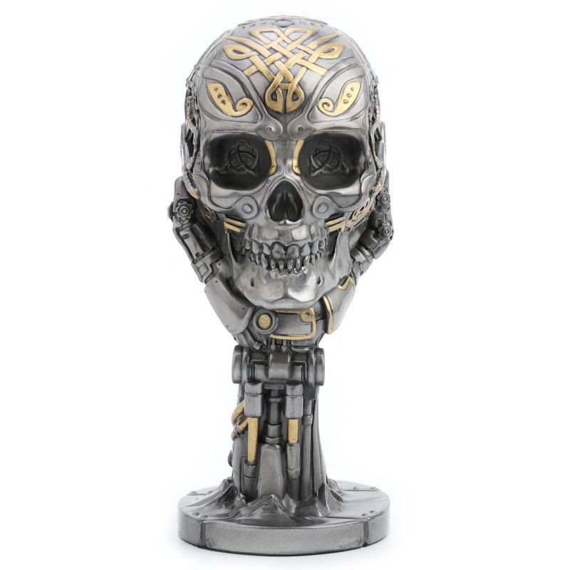 Support pour crâne mécanique 7,09 po Steampunk