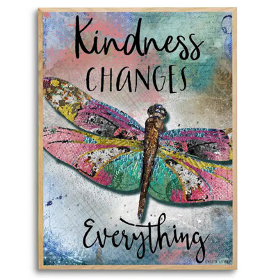Kindness Changes Everything Print by Jennifer Lambein