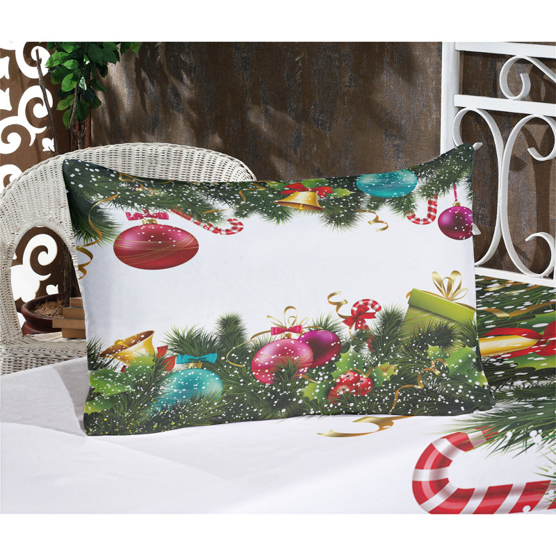 Multicolore drap-housse et coussin décoratif Ambesonne, Ensemble de draps pour très grand lit californien