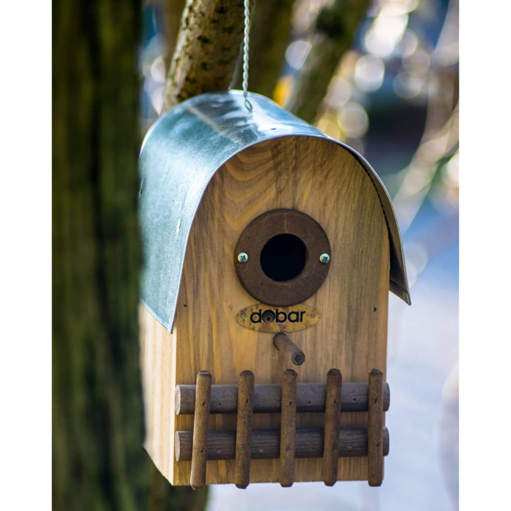 Amber Hanging Birdhouse