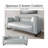 PU Leather Upholstered Sofa-1232485471