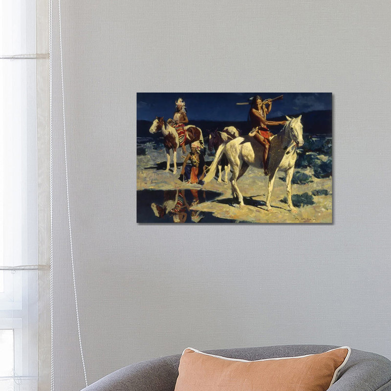 Lost Trail By David Mann - Wrapped Canvas Painting by David Mann - Wrapped Canvas Painting, 45.72cm H x 66.04cm W x 1.91cm D