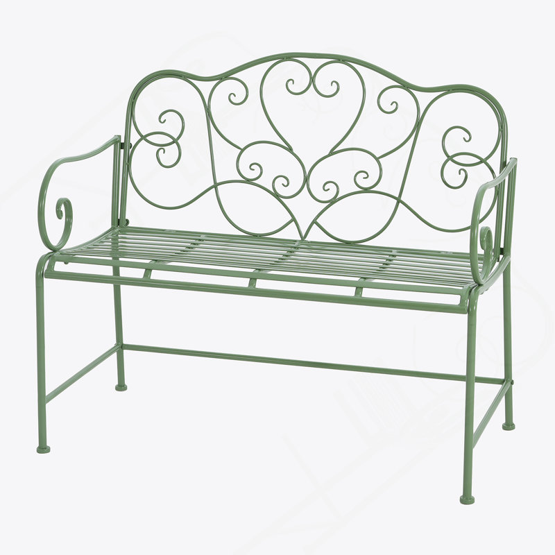 Banc de jardin extérieur - vert