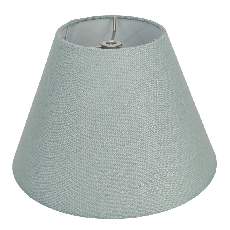  Abat-jour extensible en forme de petite cloche 5 po en haut x 10 po en bas x 7 po en pente , Vert