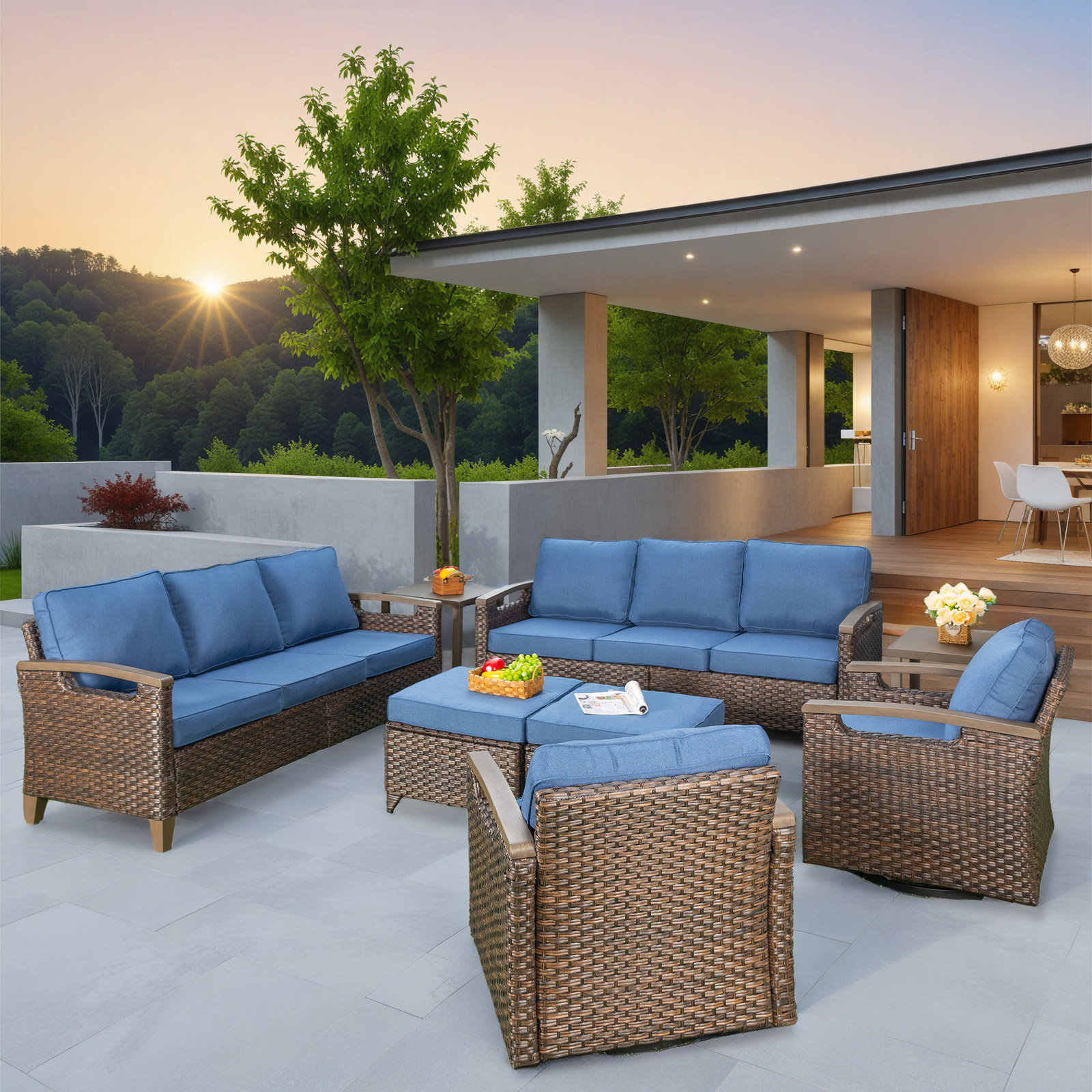 Red Barrel Studio® Patio Furniture Set Wayfair