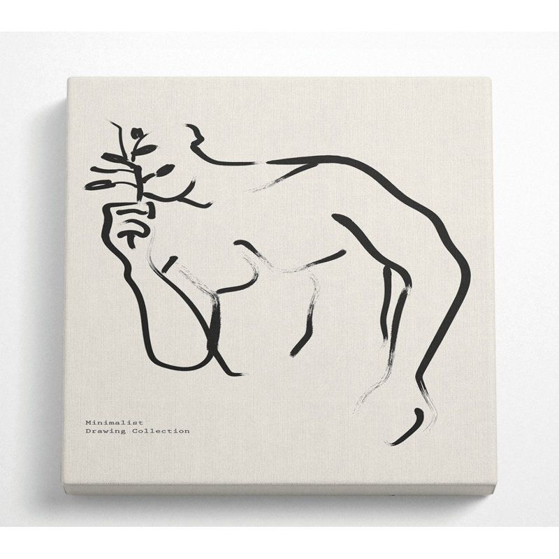 Simple Man - Wrapped Canvas Print, 101.6cm H x 101.6cm W x 10cm D