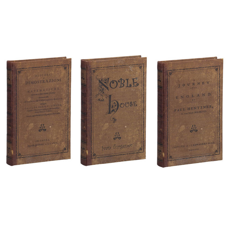 Ensemble de 3 boîtes à livres Garber
