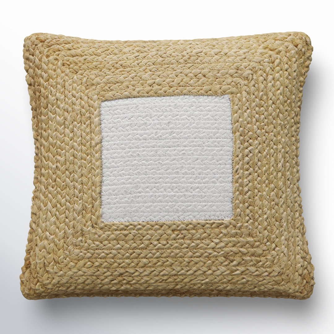 Finette Blank Mind Square Accent Pillow Birch Lane™ 