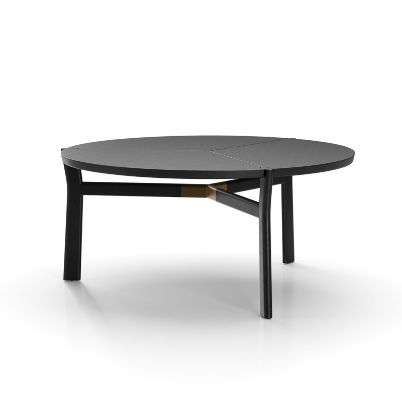 Table de salle à manger Marea, Noir