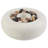 Akylah Tabletop Fire Pit - Bioethanol or Rubbing Alcohol Smokeless Firepit with Ceramic Wool and Extinguisher - Indoor and Outdoor Fire Pits by Pure Garden-1633118291