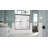 Leter - W x 57.375'' H Bypass Door Semi-Frameless Tub Door with-42572941-42572945-42572946