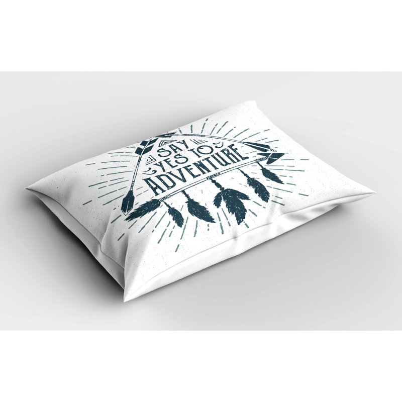 Feathers Polyester Sham, Twin
