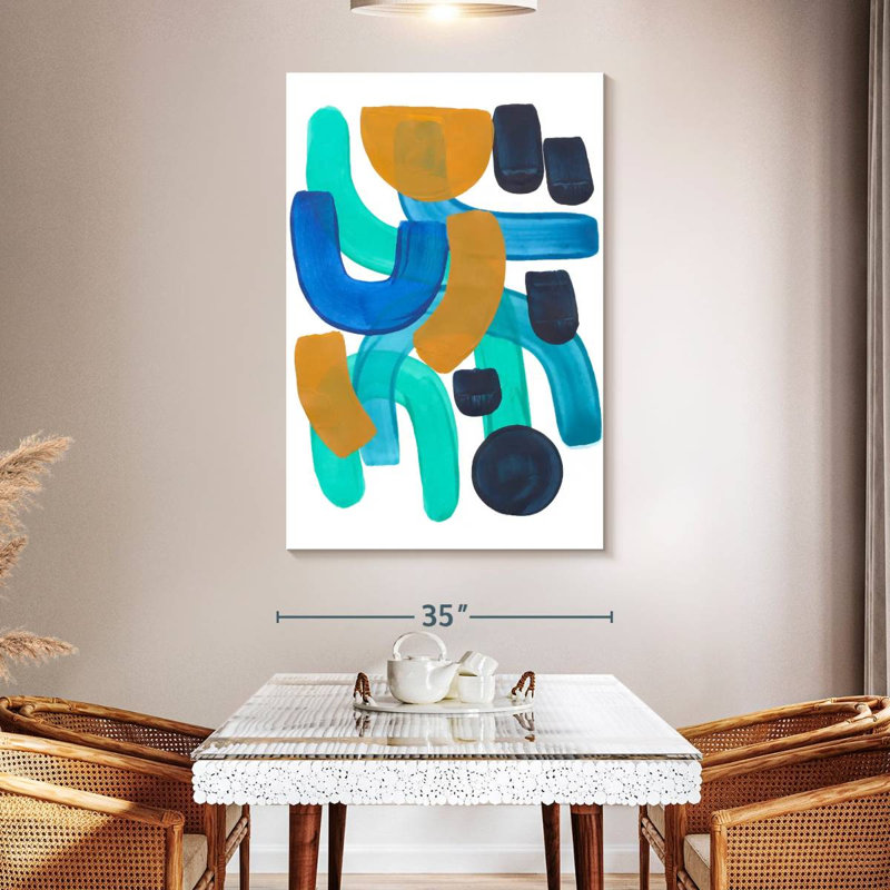 Ocean, 51" H x 34" W