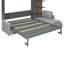 Lit escamotable mural avec canapé et tablettes Murphy-59306667