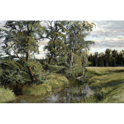 On SAP Sunny Evening by Igor Raevitch - Painting Print