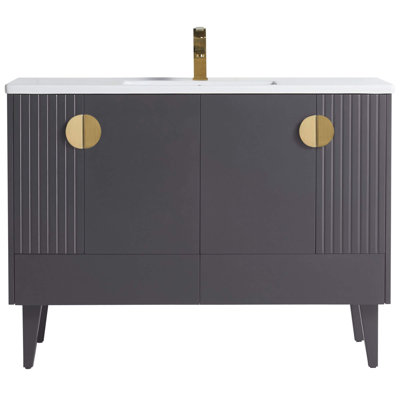Ensemble de meuble-lavabo simple 48 po Saimah