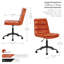 Chaise de travail pivotante avec structure en acier Arcanum-1648258825