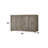 Gabrian 4-Door Sideboard in Reclaimed Gray