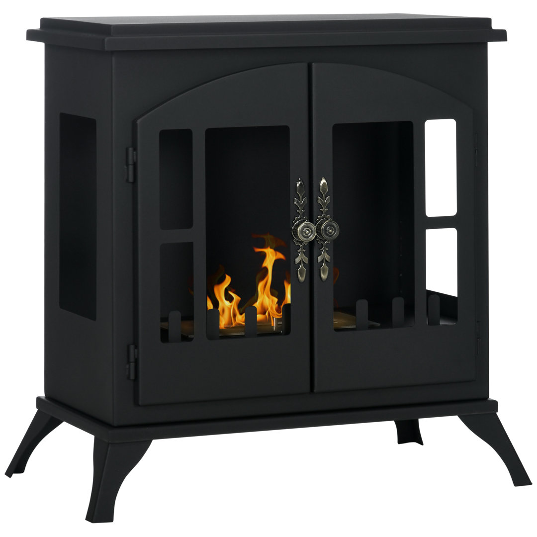 Caudill Belfry Heating 55cm W Black Ethanol,Bio Ethanol Stove with 7000 BTU