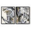 Nature's Winterland II - reproduction encadrée de qualité supérieure - prête à être accrochée - aucun clou requis - aucun clou requis-873301853-873301850