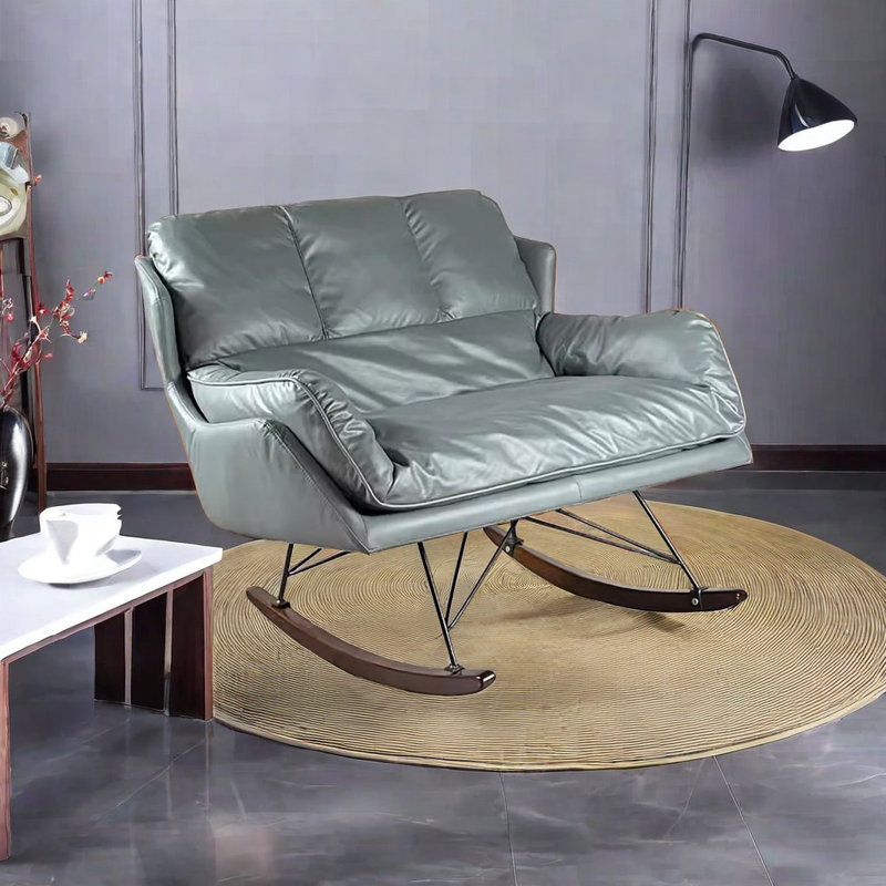 Chaise berçante Fashion Casual Creative, Gris foncé
