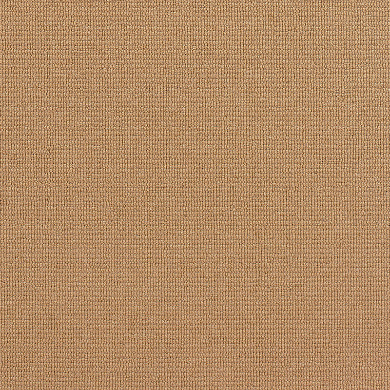 Nannette Handmade Dark Beige Berber with Burnt Orange Cotton Border Made in the USA Area Rug, Runner 2'6" x 8'