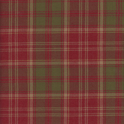 Red Grant Fabric