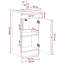 Single Bathroom Vanity with Ceramic Basin-675774090