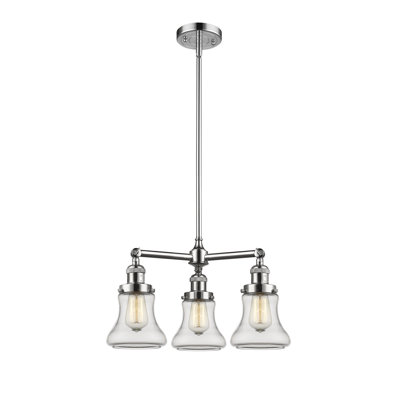 Lustre classique à 3 lumières Edda