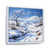 Cadre flottant blanc