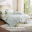 Ensemble d'édredon 3D Puffy Jacquard-116799611-122443343
