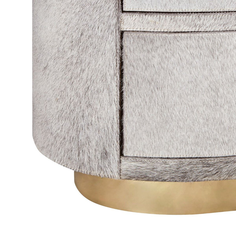 Julius End Table, Gray