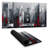 Abstract cityscape - 15.75"x31.50" Desk mat