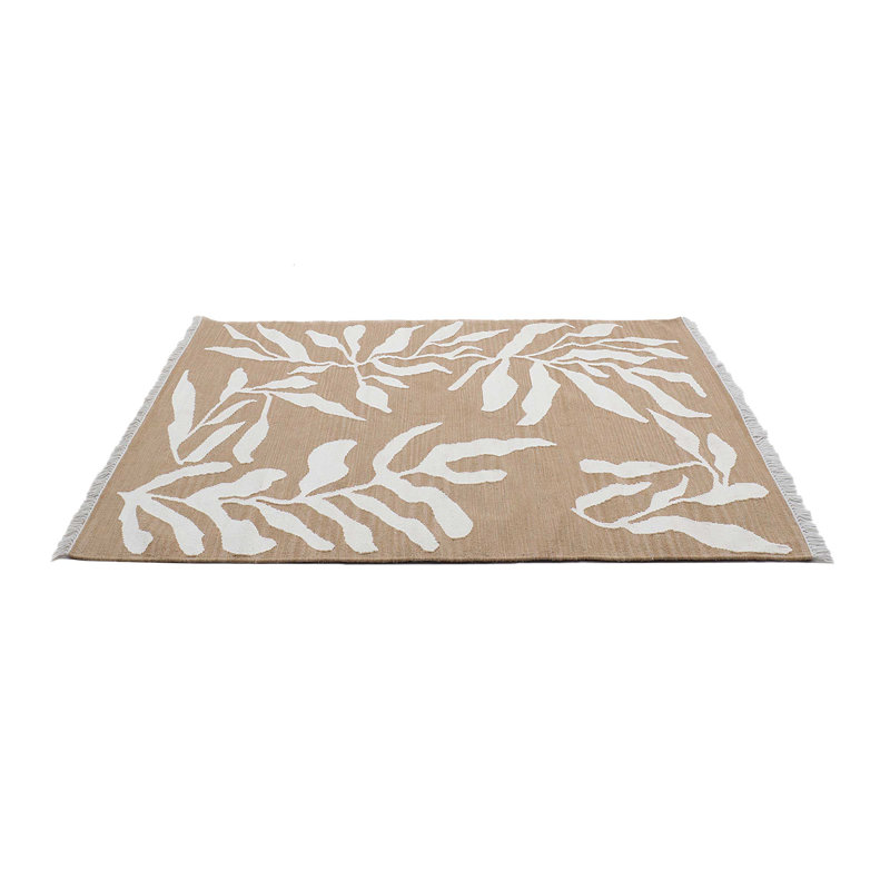 Floral Area Rug, Rectangle 5' x 8'