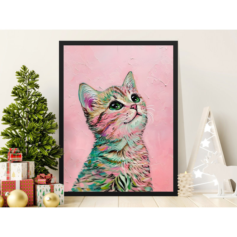 Cat Wall Art, Kitten Poster, Cute Cat Print, Animal Art, Vertical Matte Poster, Home Decor, Gift for Cat Lovers, Pet Portrait