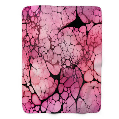 Cracked Pink - 1 Piece Premium Blanket