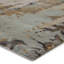 Tapis gris / brun touffeté à la main à motif abstrait Bixby-1686408582