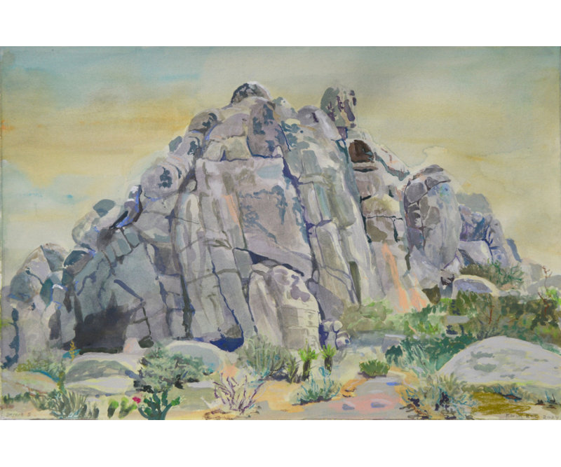 Desert Rock Formations Print, 18 × 12, Wrapped Canvas, Gold/Tan/Black/Brown/White