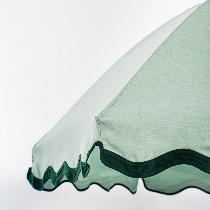 Patio 90'' W Umbrella, Teal/Green