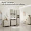 Victoria Tall Vertical Bathroom Cabinet