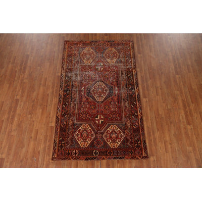 Antique Traditional Area Rug 5x8