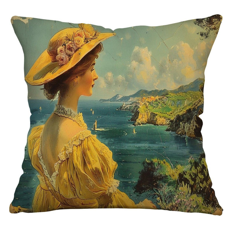Coussin Victor, H 20 po x l 20 po